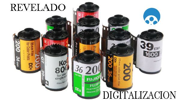 Rollos fotográficos en 35 mm